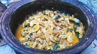 Cashew curry ලපටි කිරිකජු මාලූව [upl. by Reisch]