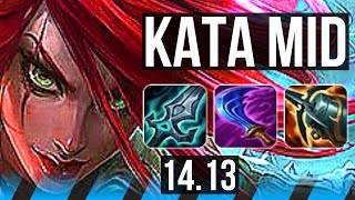 KATARINA vs HWEI MID  8 solo kills 5k comeback 1328 Legendary  BR Diamond  1413 [upl. by Knarf]