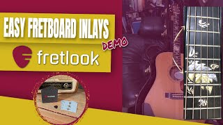 🎸Easy Fretboard Inlays with Fretlook  Guitar Inlay Stickers Demo amp Review [upl. by Ettelrac844]