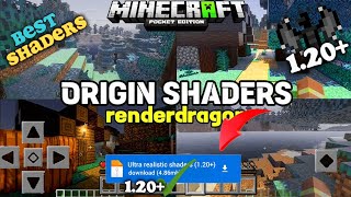 ✅RTX LIKE SHADERS IN MCPE 🔥12030 IN RENDER DRAGON🥵 2GB 3GB NO LAG IN MCPE HINDI  UDTECH [upl. by Natie596]