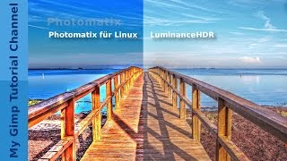 Photomatix für Linux vs Luminance HDR [upl. by Spratt]