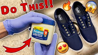 The Secret to Perfectly Dyed Canvas Shoes Keds Converse Vans etc [upl. by Erhart]