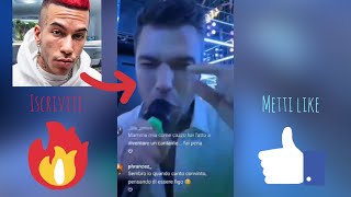 FEDEZ PRENDE PER CÜLÖ SFERA EBBASTA DURANTE UN KARAOKE CANTANDO BOTTIGLIE PRIVEE 🤣🔥 [upl. by Elokyn]