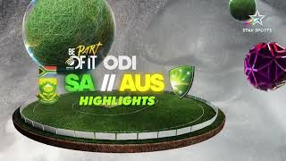 SA v AUS 3rd ODI  Markrams Century and South Africa Spinners Make It 21  Highlights [upl. by Torruella589]