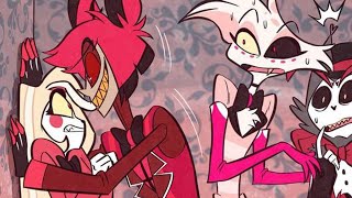 Shocking Revelation 💔 Alastor reveals his true emotions  HAZBIN HOTEL COMIC DUB [upl. by Audi273]