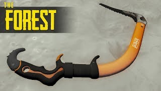 How to GET THE CLIMBING AXE The Forest Tutorial [upl. by Thorley]