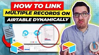 How to Link Multiple Records on Airtable Dynamically  Tutorial 2023 [upl. by Werna]