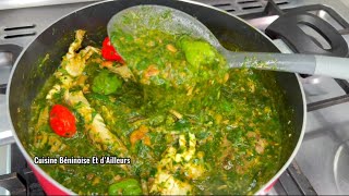 Ninnouwi  Sauce crincrin  Ewedu leaves Astuces pour la réussir [upl. by Yhtomiht574]