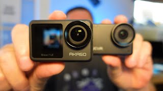 Akaso Brave 7LE vs SJCAM SJ10 Pro [upl. by Irrep]