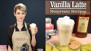 How to Make a perfect Vanilla Latte with the Nespresso Machine [upl. by Aikemaj]