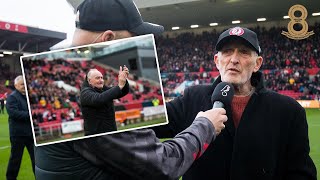 The Ashton Gate Eight are welcomed on to the pitch ❤️👏 [upl. by Eibot]