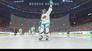 NHL 24 Glen Falls Krakens vs Beantown Bears [upl. by Mellins]