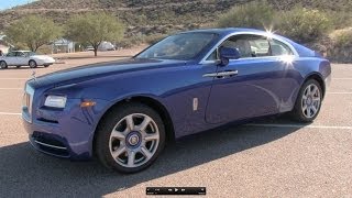 2014 RollsRoyce Wraith Start Up Exhaust Test Drive and In Depth Review [upl. by Doownel]