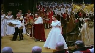 Coronation of Elizabeth II  The Holy Anointing [upl. by Kotta]