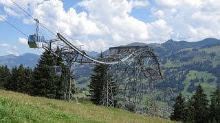 Télécabine quotSchönriedRellerliquot Gstaad [upl. by Arvell]