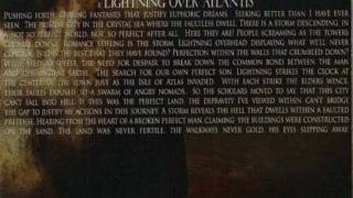 Woe Of Tyrants  Lightning Over Atlantis LYRICS [upl. by Fevre]