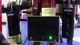 InfoComm 2013 Applied Electronics Explains Install Chain Hoist Control [upl. by Nhguav]