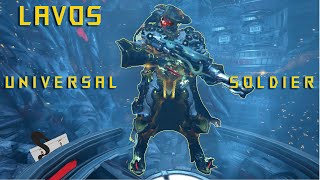 Warframe  Lavos  Universal soldier  Steel Path Build [upl. by Ariem]