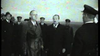 Ribbentrop Arrives in Moscow 1939 [upl. by Lehrer]