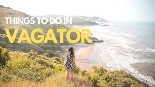 Things to do in Vagator Goa  Chapora Fort Vagator beach Restaurants amp Cafes [upl. by Conyers]