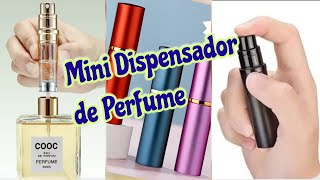 Mini Frasco Dispensador de perfume Refilable  Recargable [upl. by Em508]