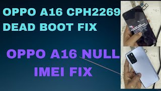 Oppo A16 Cph2269 Dead Boot Repair Without Jtag 2024 Ufixer Solution deadbootrepair oppophones [upl. by Southard]