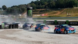 2014 ITALY RX Final Highlights  World RX Rallycross [upl. by Nogas]