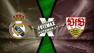 REAL MADRID X STUTTGART AO VIVO COM IMAGENS [upl. by Annaegroeg]