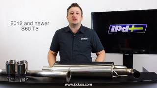 IPD Volvo  Sport Exhaust for S60 T5 models [upl. by Coad]