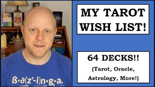 Tarot Wish List  August 2023 [upl. by Ahsikram263]