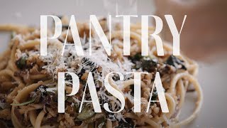 How to Make Easy Vegetarian Pantry Pasta  Alexis deBoschnek [upl. by Kleiman]