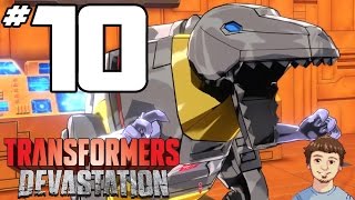 Transformers Devastation Walkthrough  PART 10  Grimlock Smashes Starscream [upl. by Sabec]