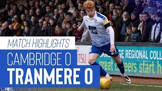 Match Highlights  Cambridge United v Tranmere Rovers  Sky Bet League Two [upl. by Aneehta638]