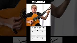 Milonga Tango amp Rumba Pattern spanishguitar learn tango [upl. by Roskes]