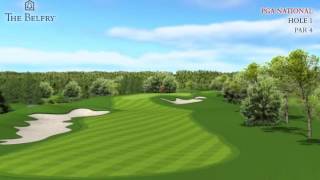 PGA National  Hole 1 Flyover [upl. by Bridie775]