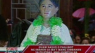 SONA Imahen ni San Pedro Calungsod dumating na sa Pilipinas [upl. by Keyser]