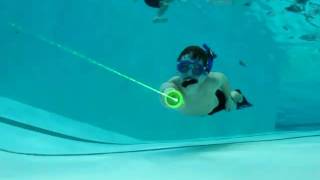 Testing the SCULASER  Underwater Laser [upl. by Scrope]