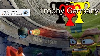 Crash Bandicoot 2  Cortex N Furiated  Trophy [upl. by Lunette]