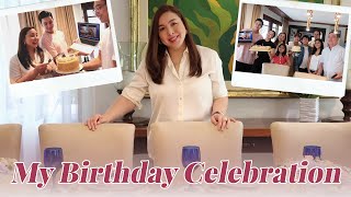 MY BIRTHDAY CELEBRATION  Marjorie Barretto [upl. by Ynnahc]