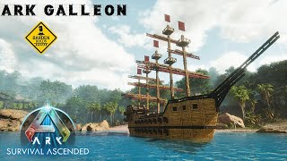 Ark Ascended Galleon Speed Build No Mods [upl. by Sone528]