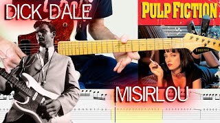 Dick Dale  Misirlou Guitar Lesson With TAB amp Score🎸 [upl. by Emiatej545]