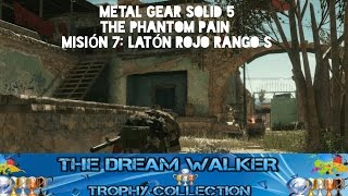 Metal Gear Solid 5 Misión 7 Latón Rojo [upl. by Purington]