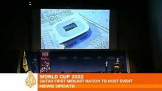 Qatar wins right to host 2022 World Cup finals [upl. by Genevra]