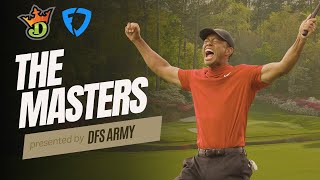 DFS PGA  The Masters  FREE Draftkings and Fanduel Breakdown  DFS Army [upl. by Anidam]