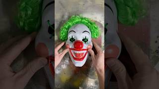 I transformed a Clown Mask into the GRINCH… 😳🎄diy art mask cosplay grinch christmas movies [upl. by Dimphia823]