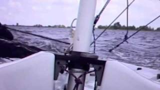 Instructievideo planeren in een zwaardboot laser pico [upl. by Oglesby]