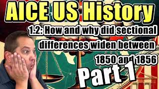 5 Problems Arising from the the Compromise of 1850 1850  1856  AICE US History 12 Part 1 [upl. by Dougy]