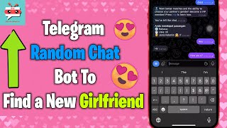 Use This Telegram Bot Instead Of Using Random Chat Apps  Telegram Random Chat Bot  DuMa [upl. by Barthel]