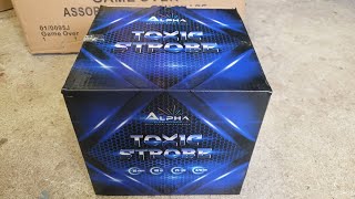 TOXIC STROBE 36sh Alpha Fireworks  4K [upl. by Stroud]