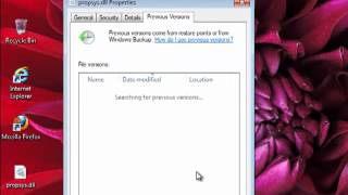 Fix propsysdll error in Windows 7 [upl. by Atinob]